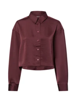 mbyM Damen Stretchbluse - Emele in bordeaux
