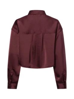mbyM Damen Stretchbluse - Emele in bordeaux