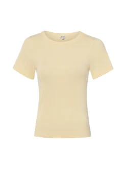 mbyM Damen T-Shirt - Otis-M in gelb - Ärmel: kurzarm