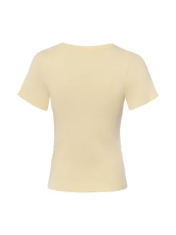 mbyM Damen T-Shirt - Otis-M in gelb - Ärmel: kurzarm