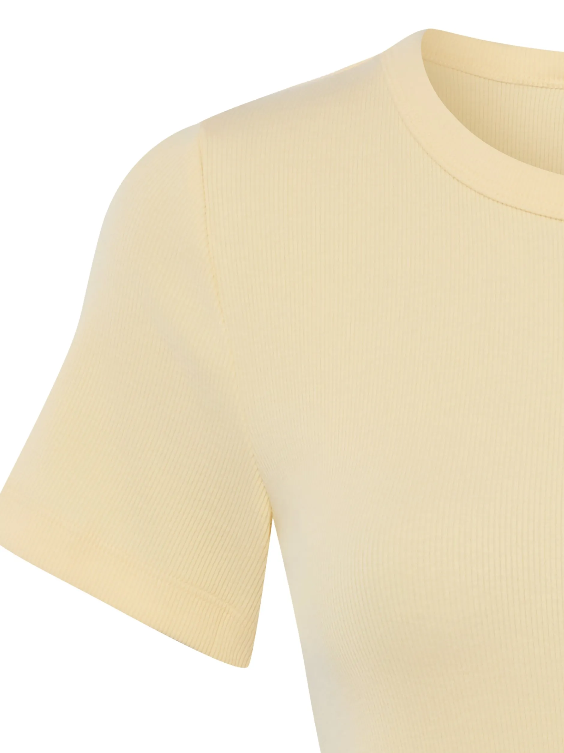 mbyM Damen T-Shirt - Otis-M in gelb - Ärmel: kurzarm