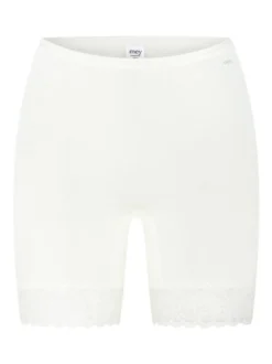 Mey Damen Langbein Schlüpfer - Lights in beige weiß
