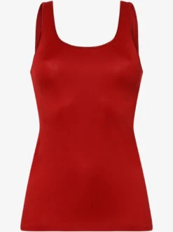 Mey Damen Top in rot - Ausschnitt: Rundhals