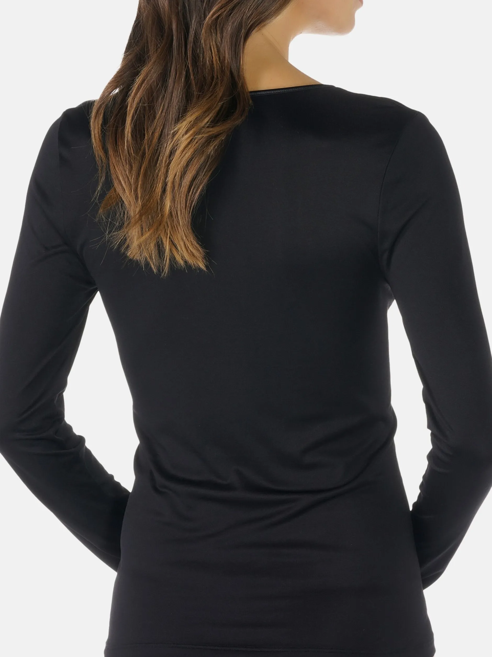 Mey Damen Unterhemd - Emotion in schwarz