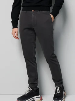 MEYER Herren Chino-Hose - M5 FIT in grau - Länge: lang