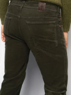 MEYER Herren Chinohose - M5 Five Pocket in grün