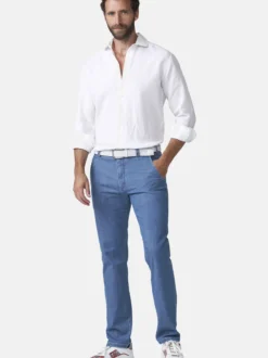 MEYER Herren Jeans Bonn 1-4020 in hellblau - Länge: lang