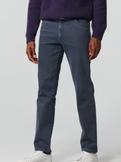 MEYER Herren Jeans - Dublin in grau - Länge: lang