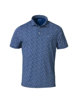 MEYER Herren Polo - Phil in blau - Ärmel: kurzarm