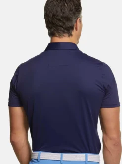 MEYER Herren Poloshirt - Tiger in blau - Ärmel: kurzarm
