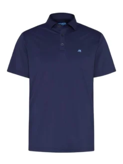 MEYER Herren Poloshirt - Tiger in blau - Ärmel: kurzarm