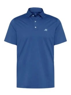 MEYER Herren Poloshirt - Tiger in blau - Ärmel: kurzarm