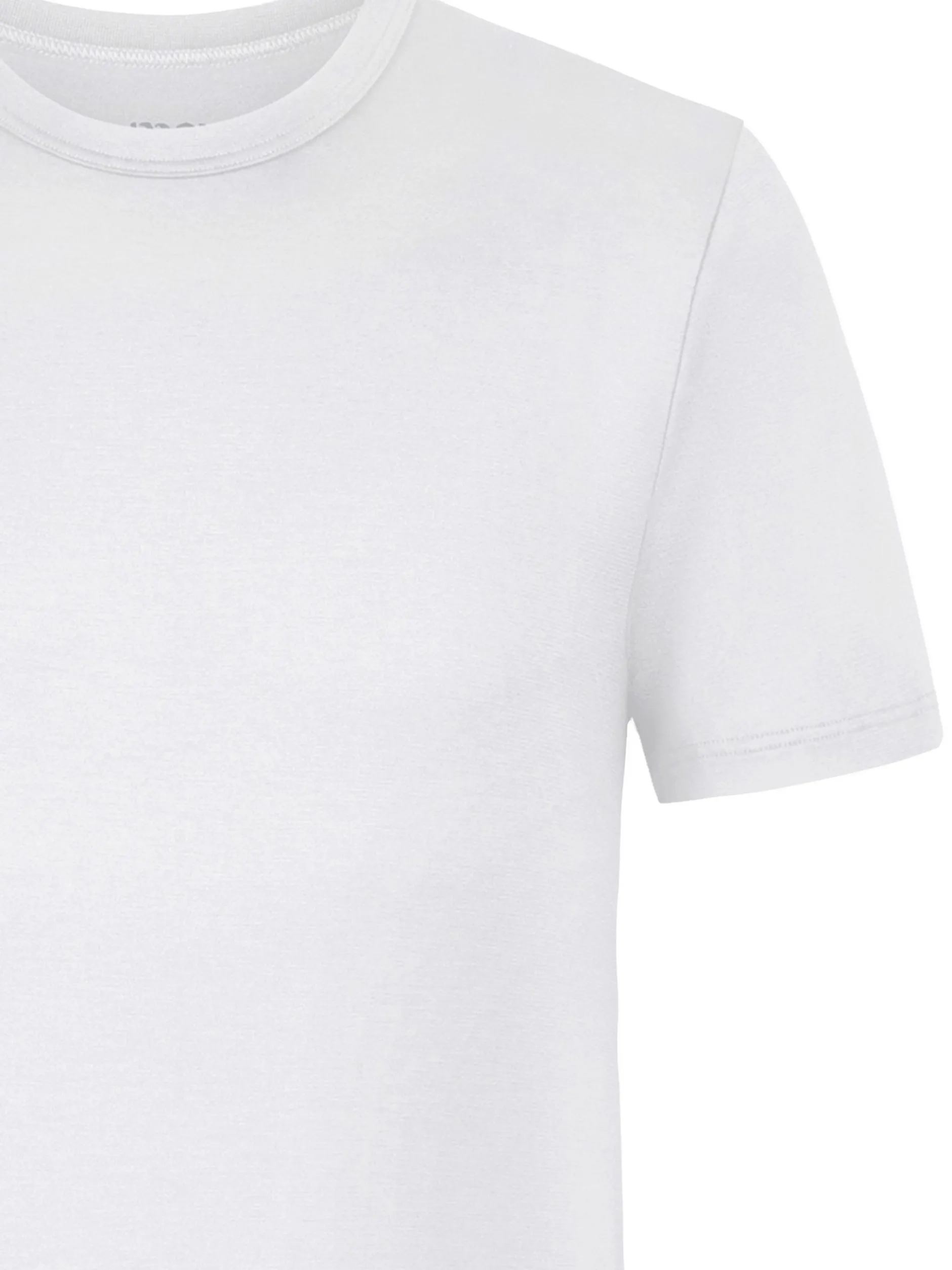 Mey Herren Unterziehshirt im 2er-Pack in weiß