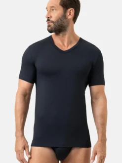 Mey Herren Unterziehshirts im 2er-Pack in marine