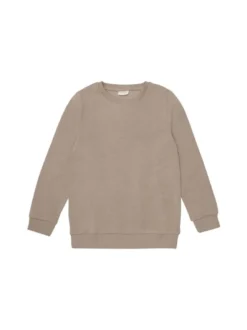 Minymo Jungen Rundhalspullover - MISweatshirt in braun