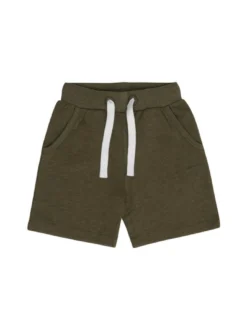Minymo Jungen Sweatshorts - MIBoys 2er-Pack in oliv