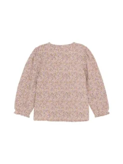 Minymo Kinder Langarmshirt - MIT-shirt in rosa