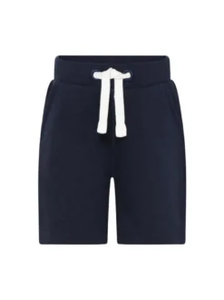 Minymo Kinder Sweatshorts - MIBasic 2er-Pack in blau