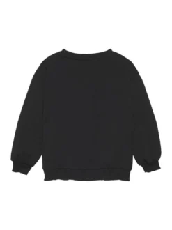 Minymo Mädchen Rundhalspullover - MISweatshirt in schwarz