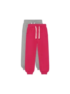 Minymo Mädchen Sweathose - MIGirls - Sweat pant (2er-Pack) in purple