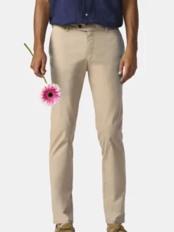 MMX Herren Chinohose in beige - Länge: lang