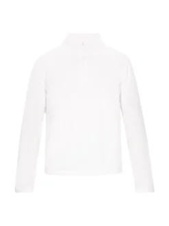 Mo Herren Fleecepullover in weiß