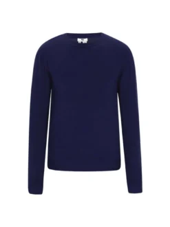 Mo Herren Pullover in blau - Ausschnitt: Rundhals