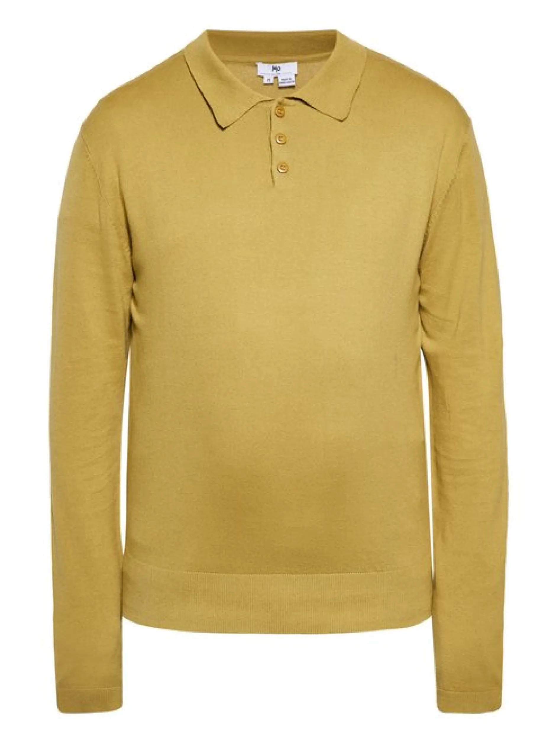 Mo Herren Pullover in khaki - Ausschnitt: ohne Kragen