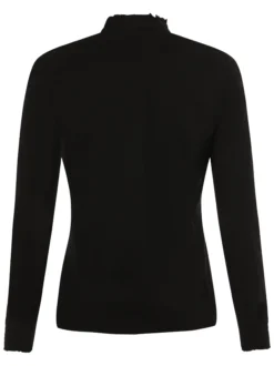 More & More Damen Bluse in schwarz - Ärmel: langarm