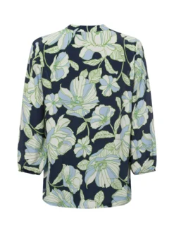 More & More Damen Blusenshirt in petrol ecru