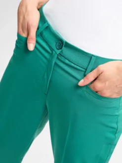More & More Damen Hosen in smaragd - Länge: lang