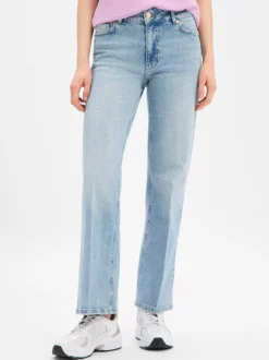 More & More Damen Jeans in bleached - Länge: lang
