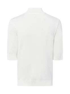 More & More Damen Strickshirt in ecru - Ärmel: Halbarm