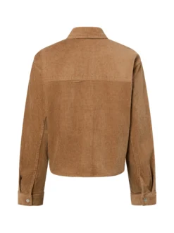 Msch Copenhagen Damen Cordbluse - MSCHArcelle in camel