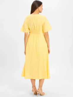 Msch Copenhagen Damen Sommerkleid MSCHJasmille Vlora in mais