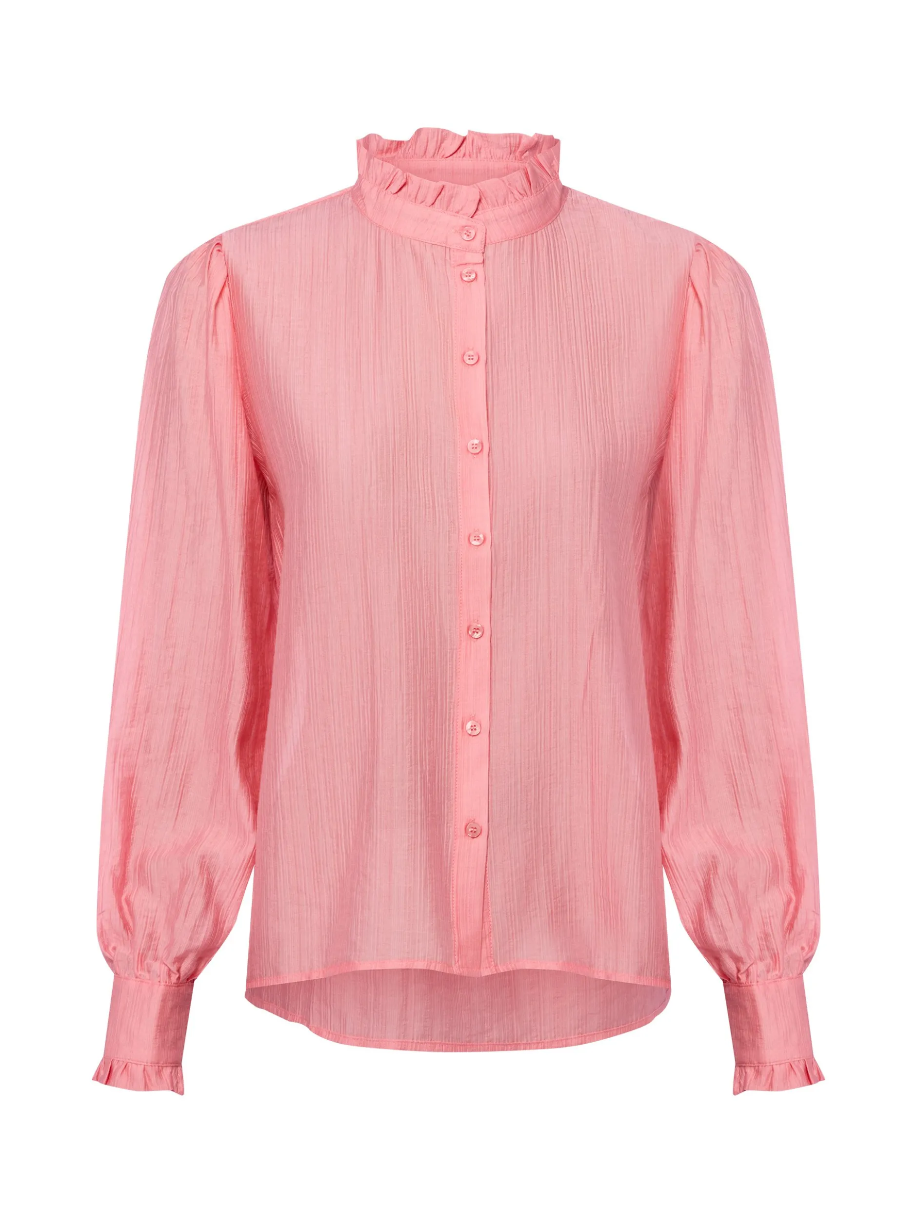 Msch Copenhagen Damen Sommerbluse - MSCHFemine in koralle