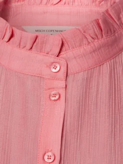 Msch Copenhagen Damen Sommerbluse - MSCHFemine in koralle