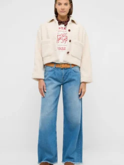 Mustang Damen Jeans in light stone