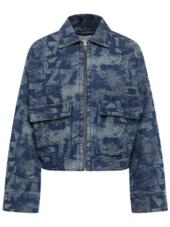 Mustang Damen Jeansjacke in medium stone