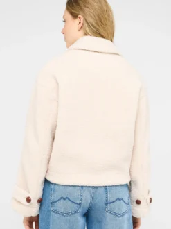 Mustang Damen Kastenjacke in ecru