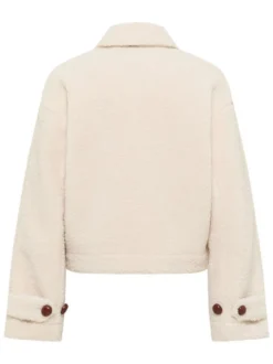 Mustang Damen Kastenjacke in ecru