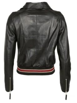 Mustang Damen Lederjacke in schwarz