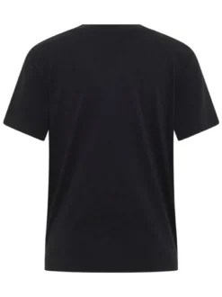 Mustang Damen T-Shirt in schwarz - Ausschnitt: Rundhals