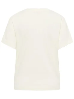 Mustang Damen T-Shirt in weiß - Ausschnitt: Rundhals
