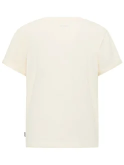 Mustang Damen T-Shirt in weiß - Ausschnitt: Rundhals