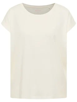 Mustang Damen T-Shirt in weiß - Ausschnitt: Rundhals