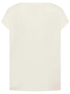 Mustang Damen T-Shirt in weiß - Ausschnitt: Rundhals