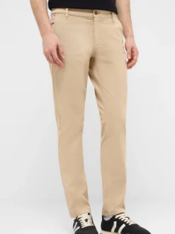 Mustang Herren Chinohose in beige