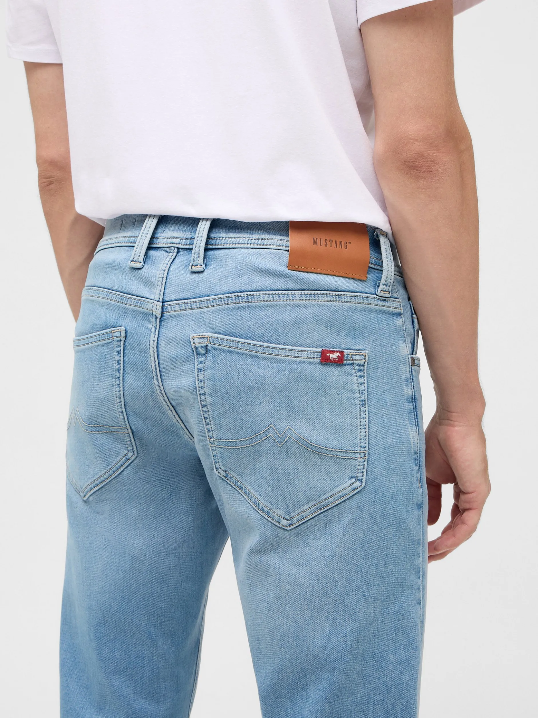 Mustang Herren Jeans in light stone