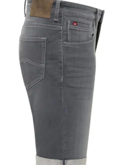 Mustang Herren Jeansshorts in schwarz